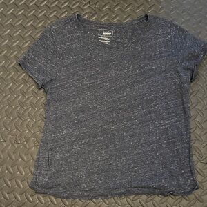 Women's Short Sleeve Tee in Heathered Blue